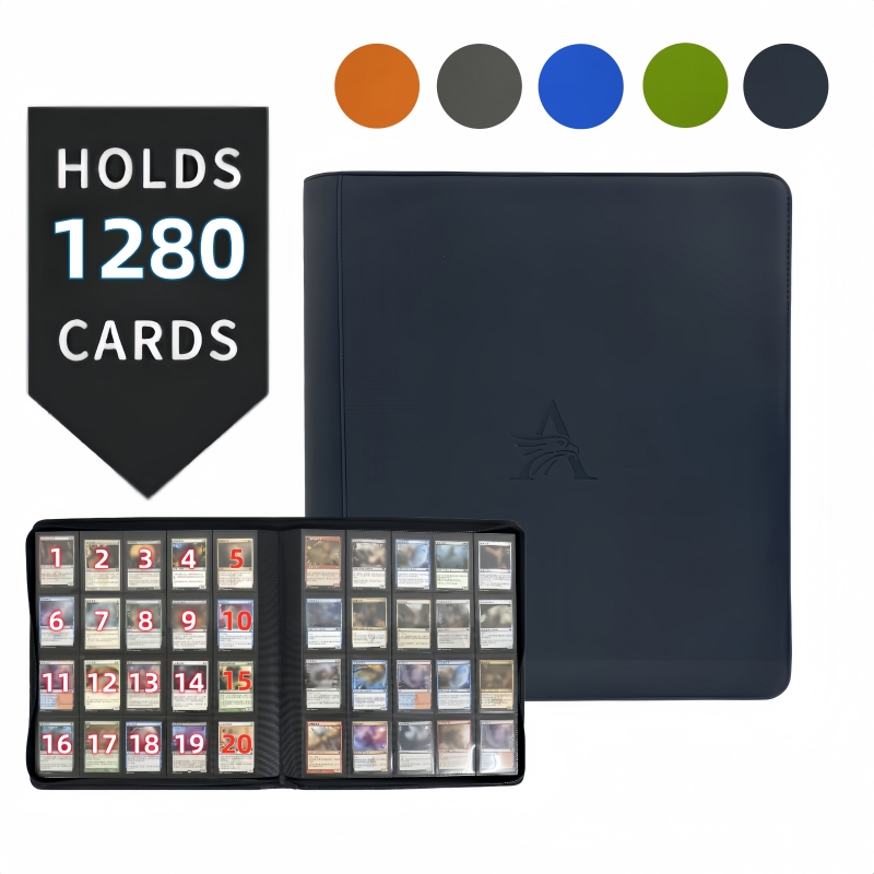 Pokemon Binder Card - Premium 20 Pocket Card Binder –1280