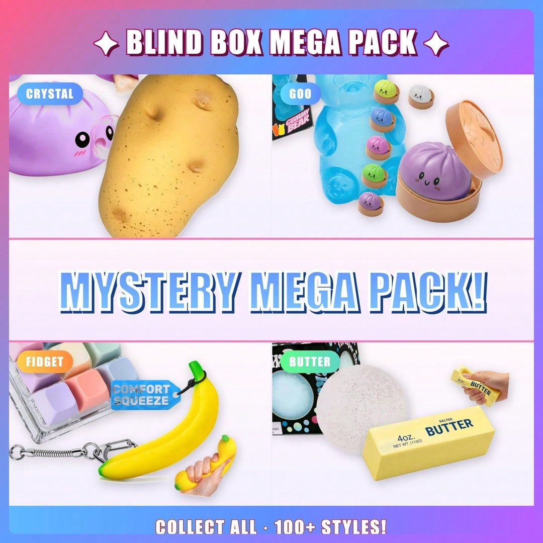 Soft Cute Squishy Blind Box –  - огляд і ціна Mystery Box Blind Bag