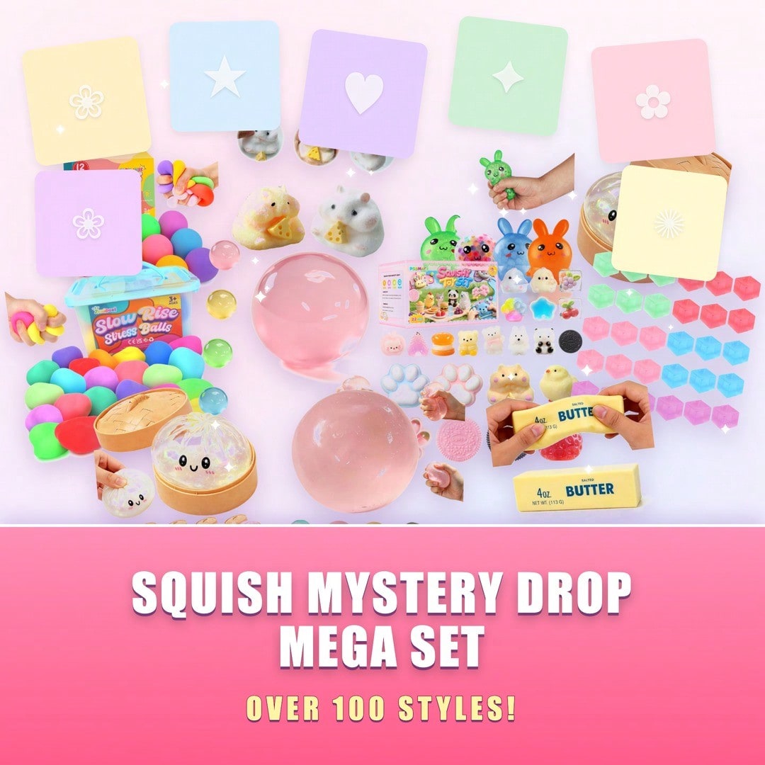 Soft Cute Squishy Blind Box –  - огляд і ціна Mystery Box Blind Bag