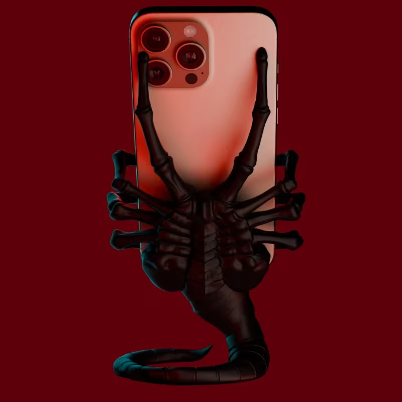 Creative Alien Facehugger Phon - огляд і ціна Action Figure Stand