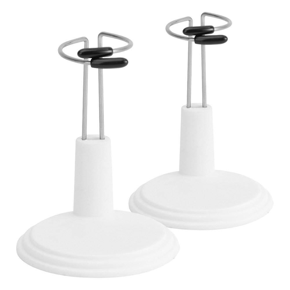 2Pcs White Plastic Adjustable  - огляд і ціна Action Figure Stand