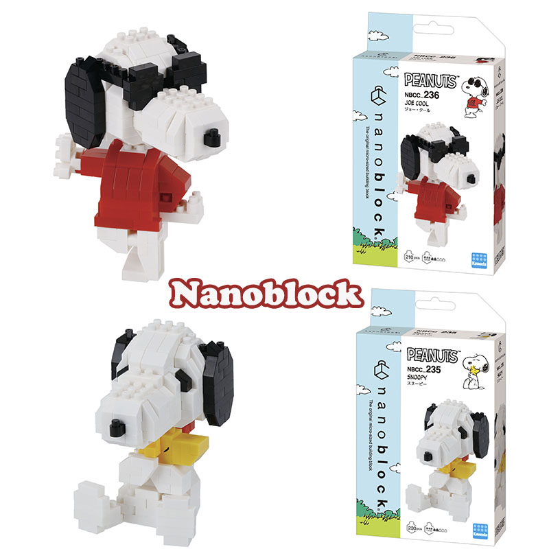 Nanoblock Peanuts Series Joe C - огляд і ціна Building Block Mini