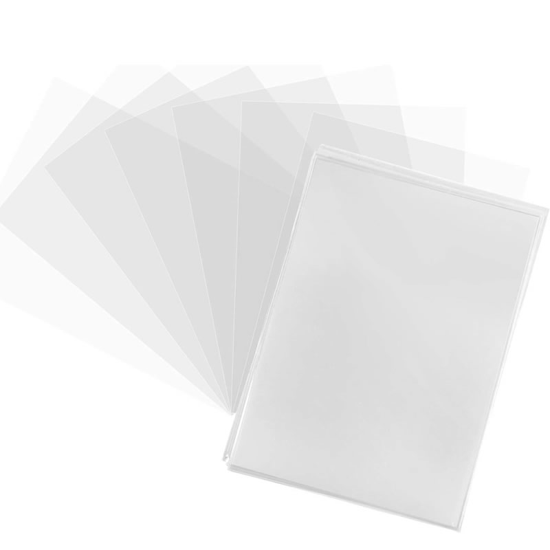 100Pcs Games Card Sleeves Tran - огляд і ціна Card Penny Sleeve