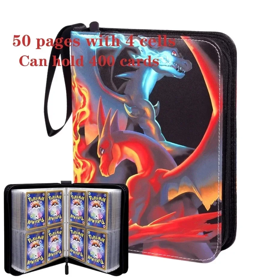 NEW 400PCS Pokemoned Album Bin - огляд і ціна Pokemon Binder Card