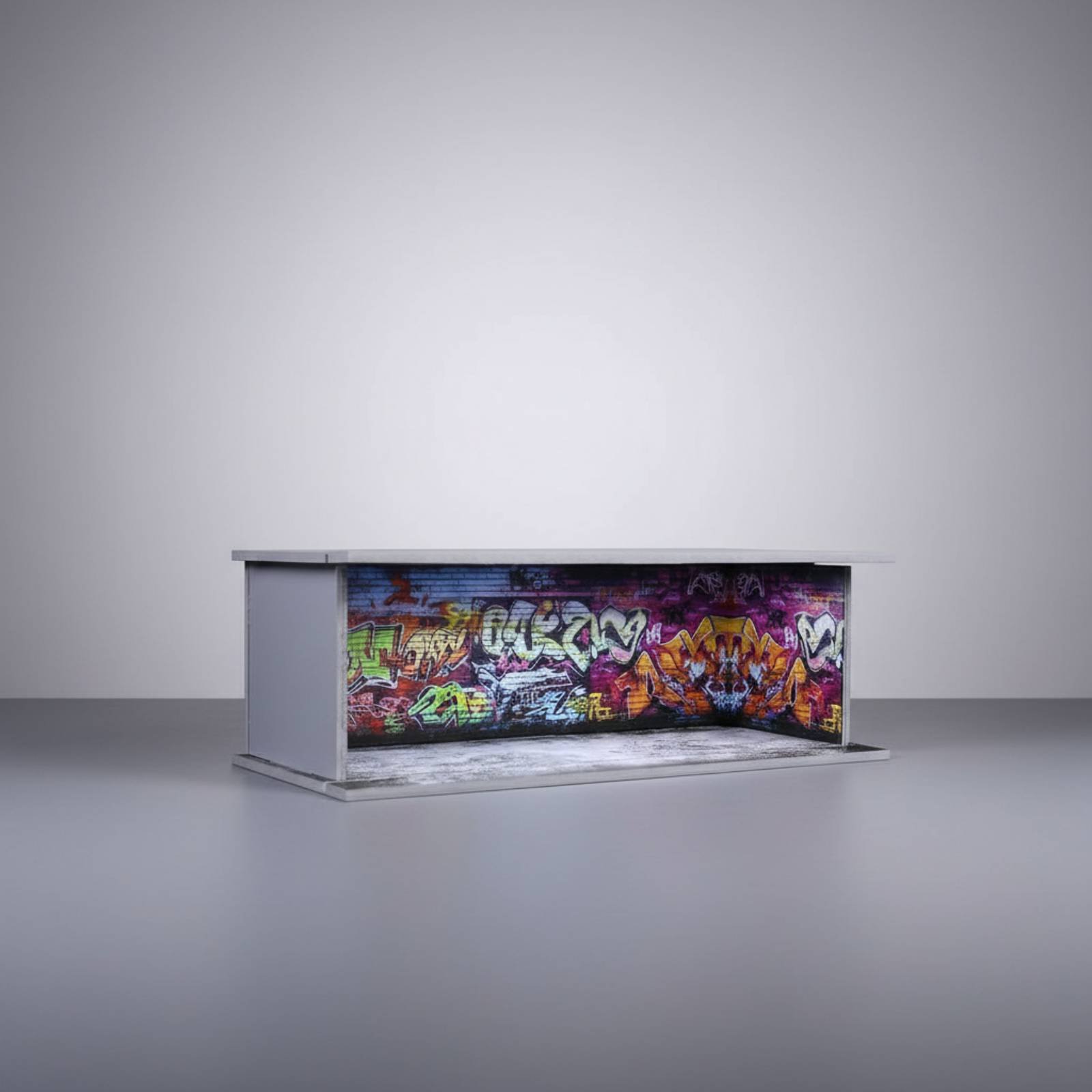 Graffiti Parking Garage Displa - огляд і ціна Display Case Acrylic