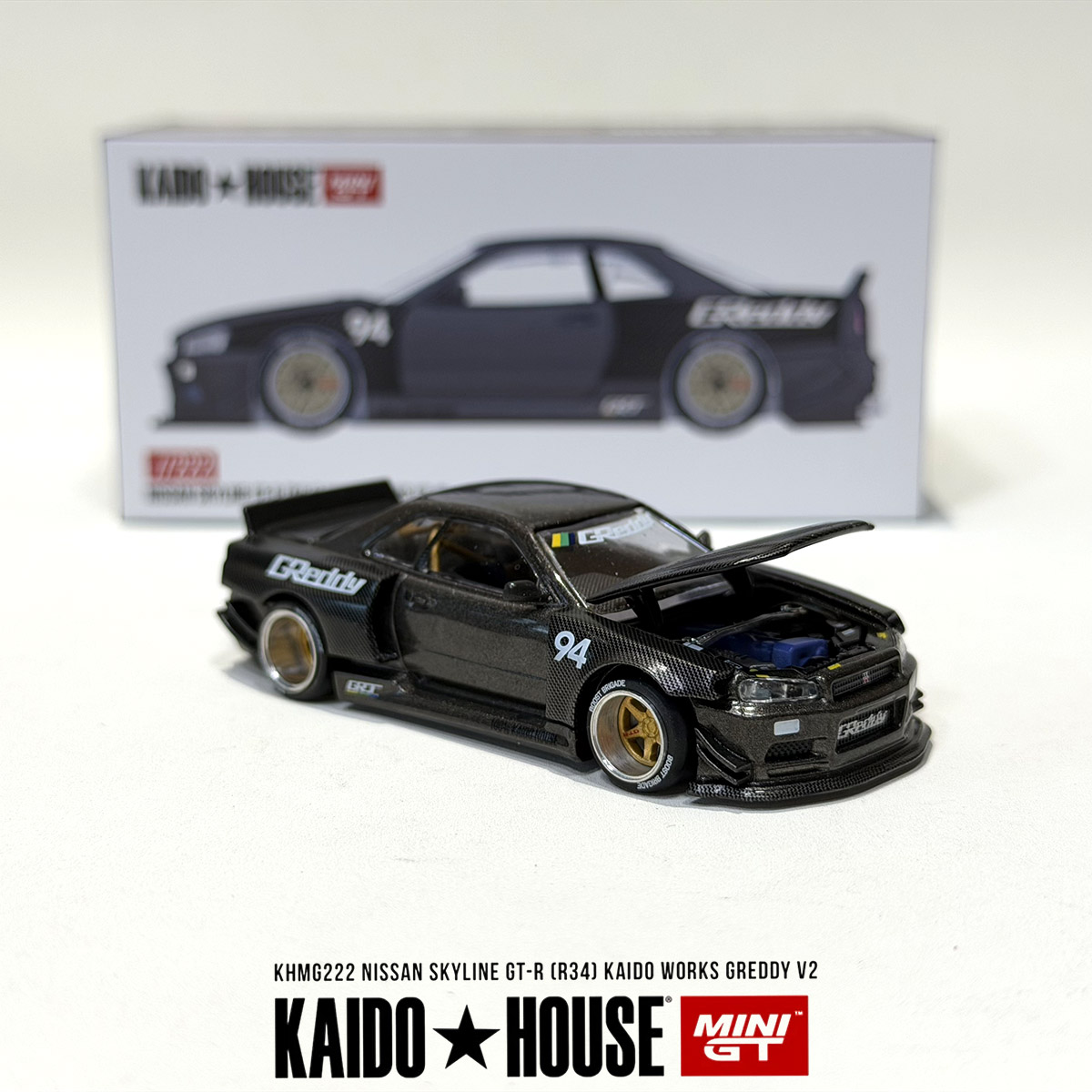 Mini GT x Kaido House 1:64 Nis - огляд і ціна Die Cast Car 1 64
