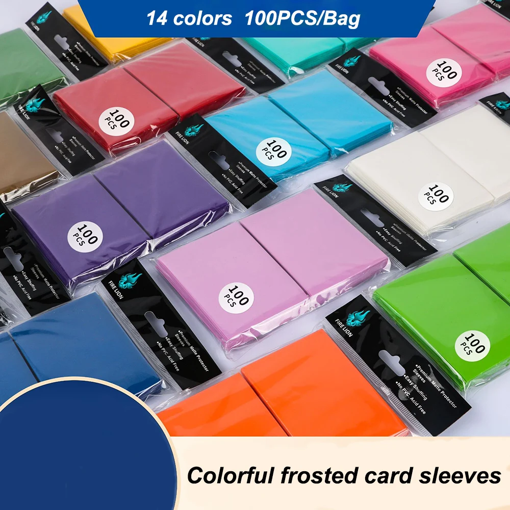62x89mm 100PCS/Set Solid Matte - огляд і ціна Card Penny Sleeve