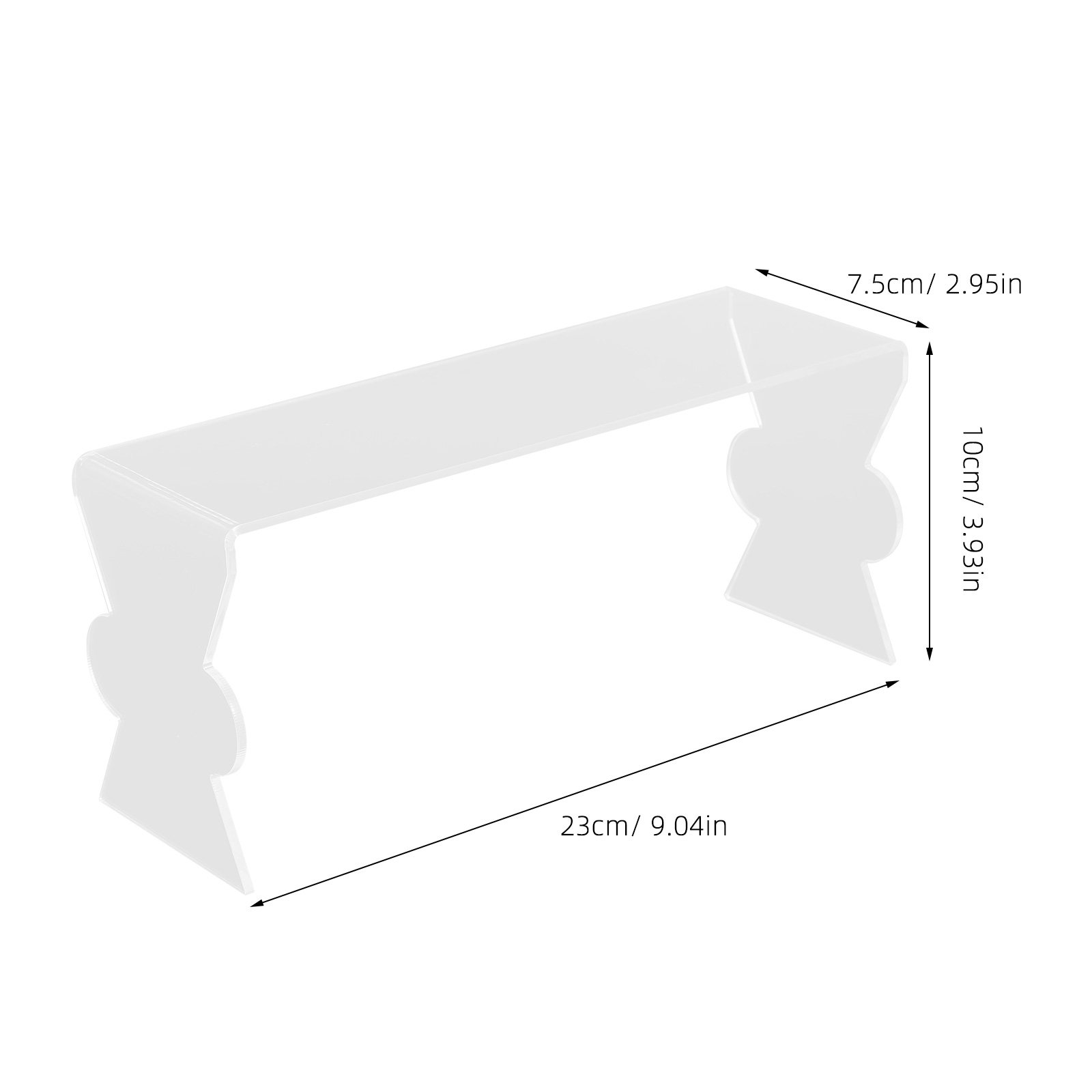 3Pcs Acrylic Display Stand Set - огляд і ціна Display Risers Set