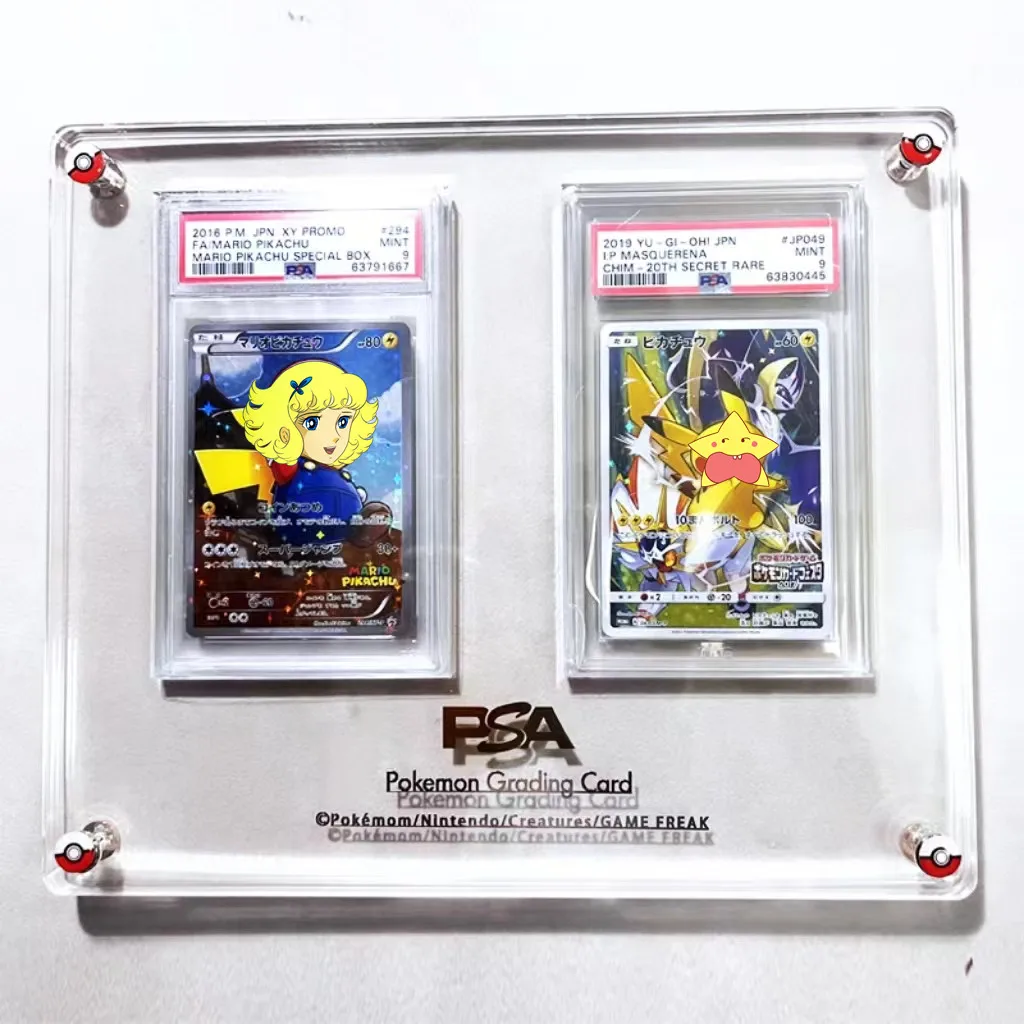 PTCG Pokemon Yu-Gi-Oh Rating G - огляд і ціна Graded Card Display