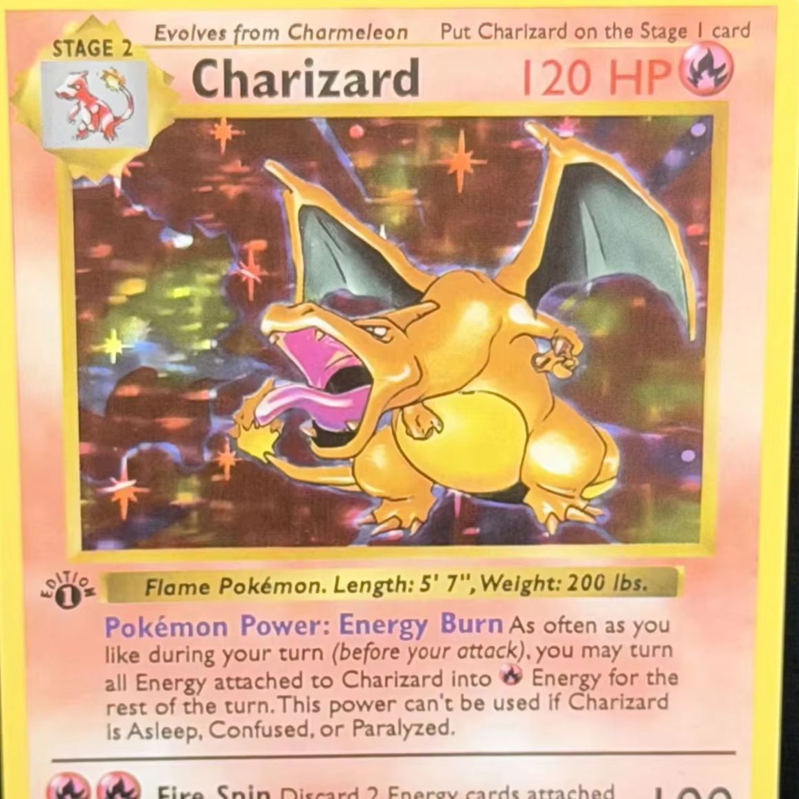 1999 POKEMON GAMECHARIZRD 1ST  - огляд і ціна Graded Card Display
