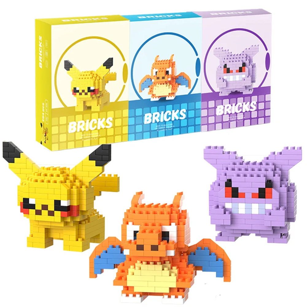 Pokemon Micro Building Blocks  - огляд і ціна Building Block Mini