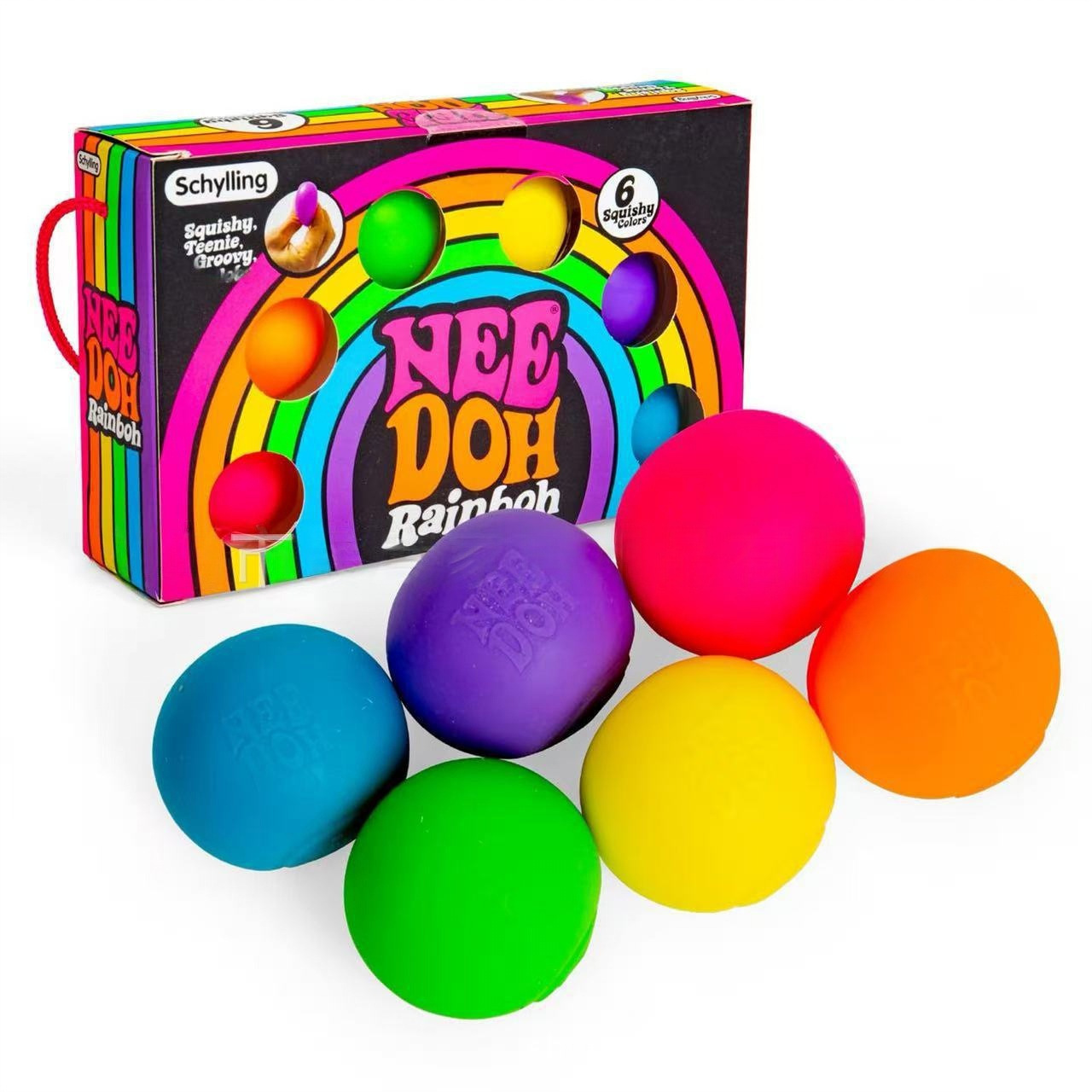 New Schylling Needoh Rainbow T - огляд і ціна Mystery Box Blind Bag