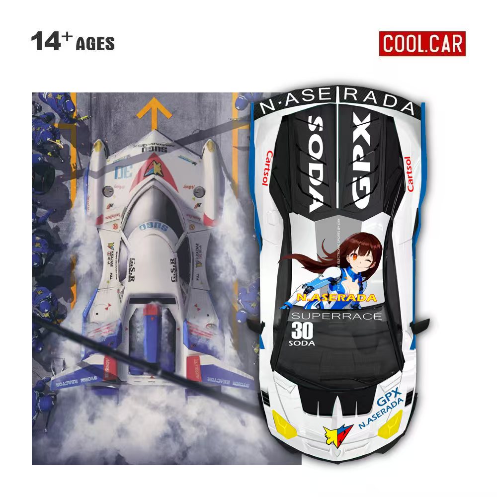 Cool Car 1:64 GTEVO Superrace  - огляд і ціна Die Cast Car 1 64