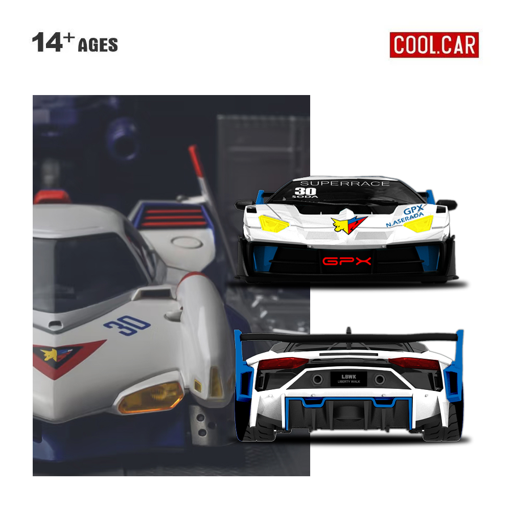 Cool Car 1:64 GTEVO Superrace  - огляд і ціна Die Cast Car 1 64