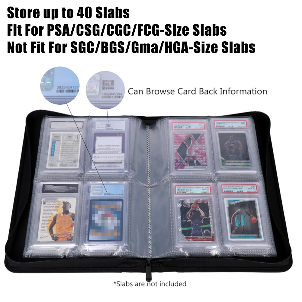 Graded Card Binder fits 40 PSA - огляд і ціна Trading Card Binder
