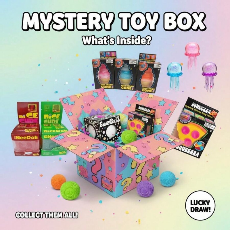 2026 Hot Cute Cube & Ocean Squ - огляд і ціна Mystery Box Blind Bag