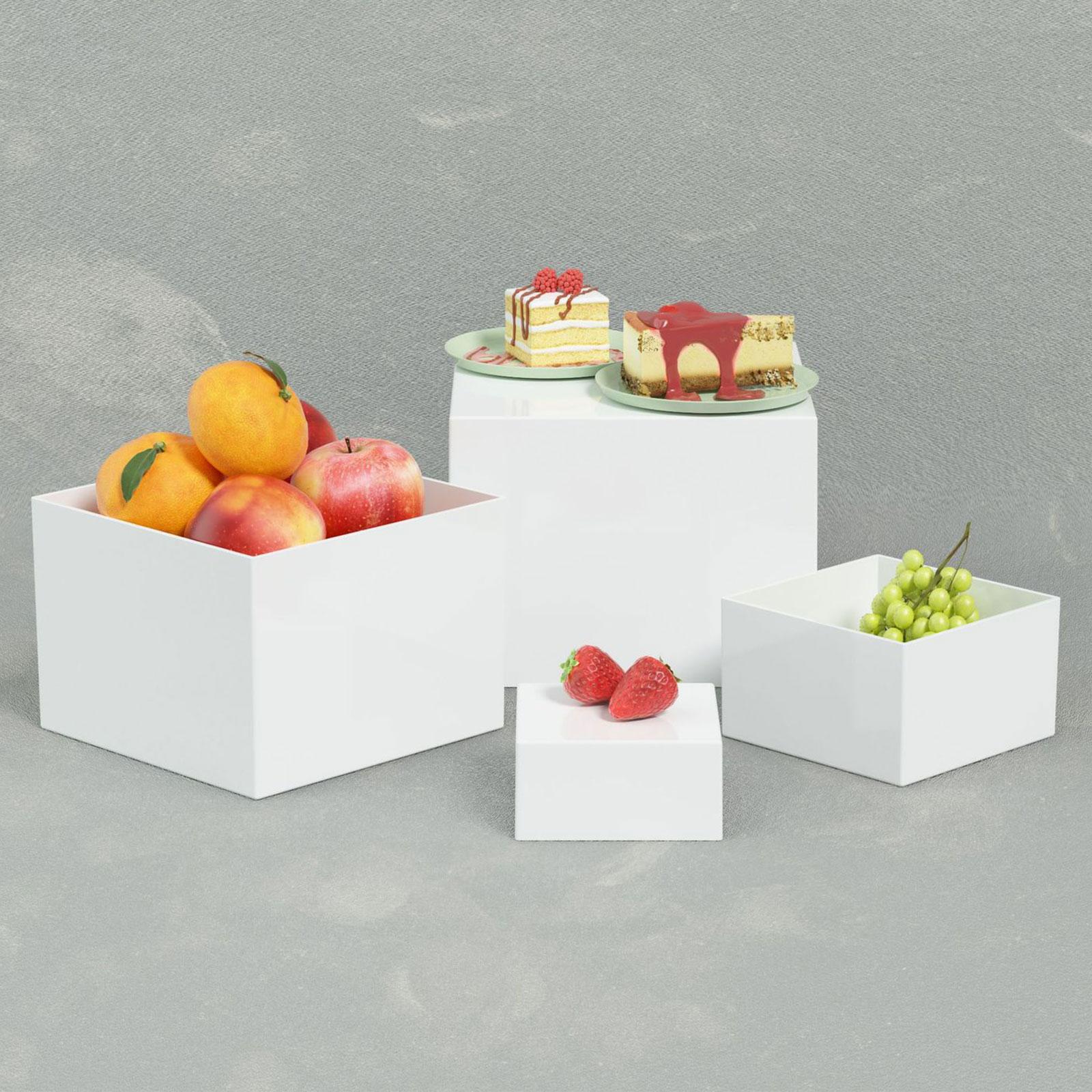 TQH 7Pcs Buffet Riser Dessert  - огляд і ціна Display Risers Set