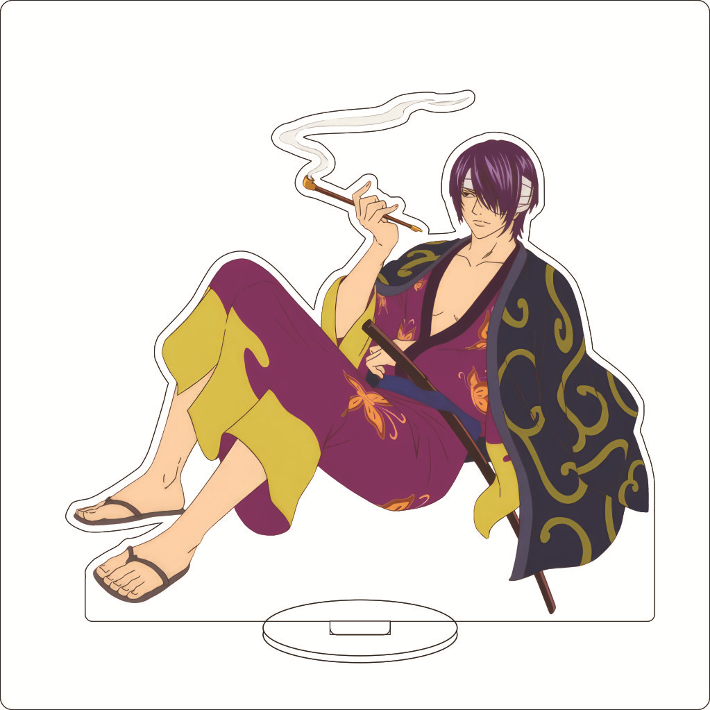 16CM Anime Gintama Sakata Gint - огляд і ціна Figma Stand Set