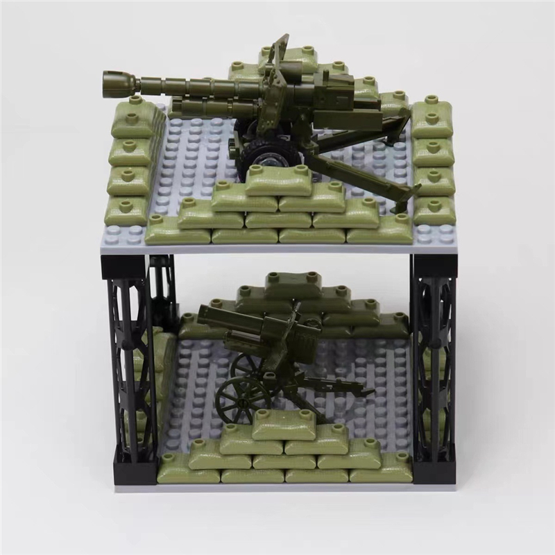 50PCS MOC Military Sandbag Bui - огляд і ціна Lego Minifigure Holder