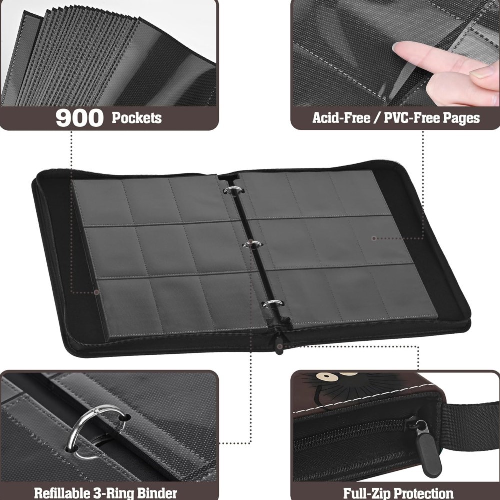 900 Pockets Card Binder Album  - огляд і ціна Trading Card Binder