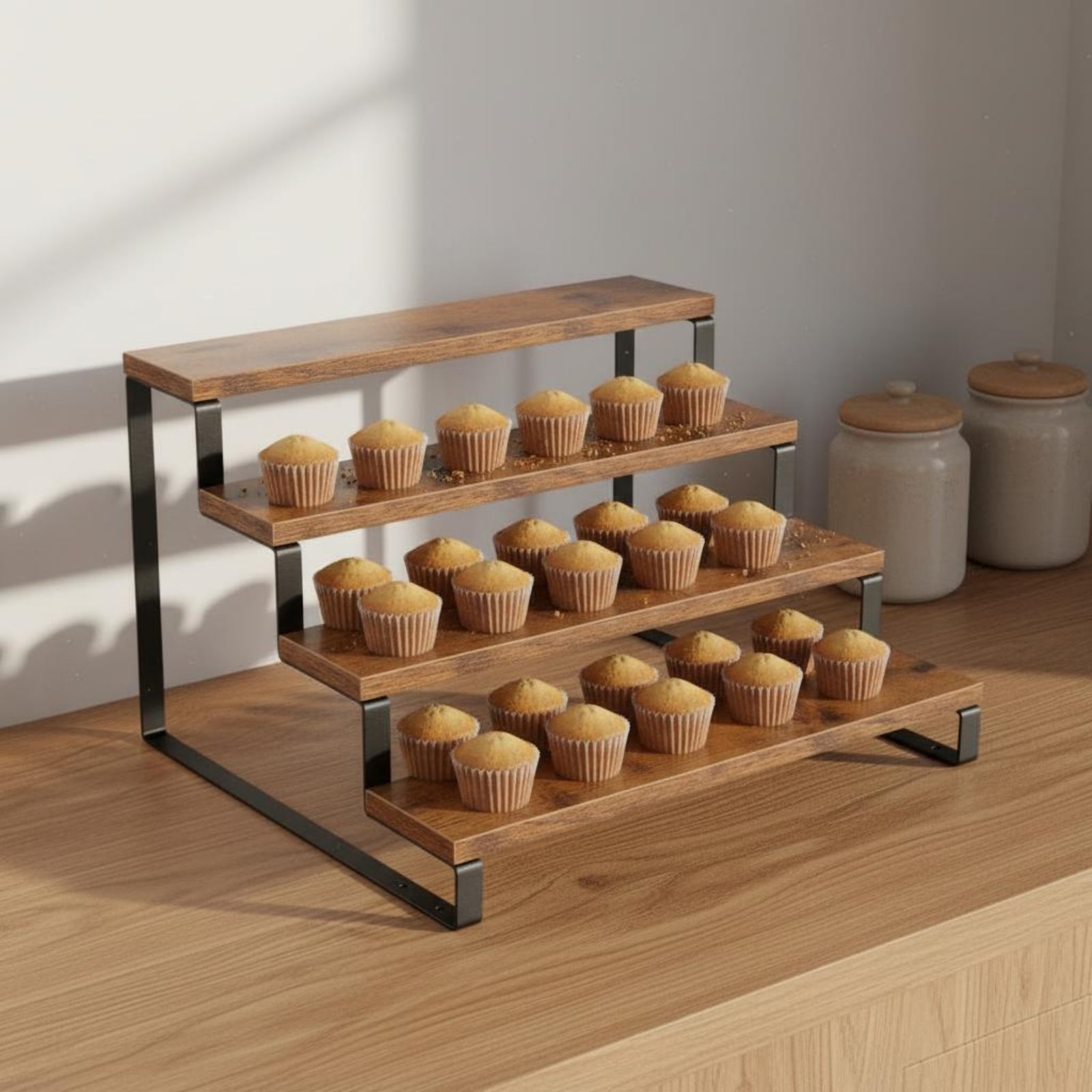 4 Tier Display Riser Space Sav - огляд і ціна Display Risers Set